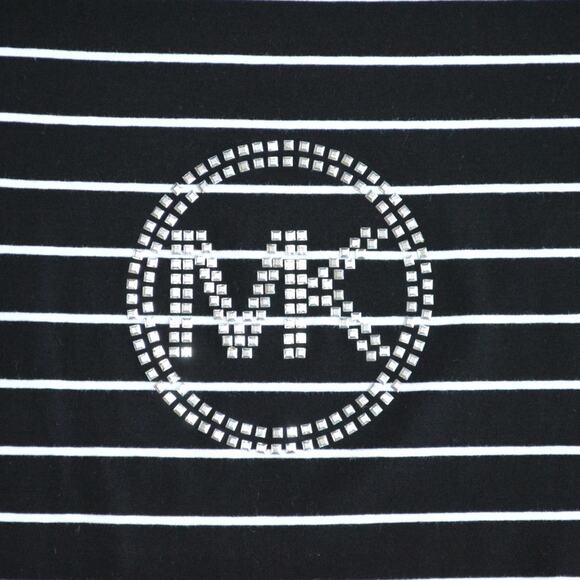 Michael Michael Kors Short Sleeve Tee Striped Size 3X - Picture 3 of 5